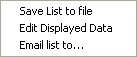 rightclick menu